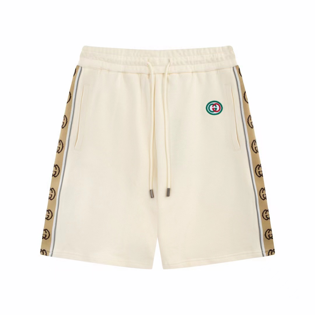 Gucci Shorts Drawstring logo-print image 12