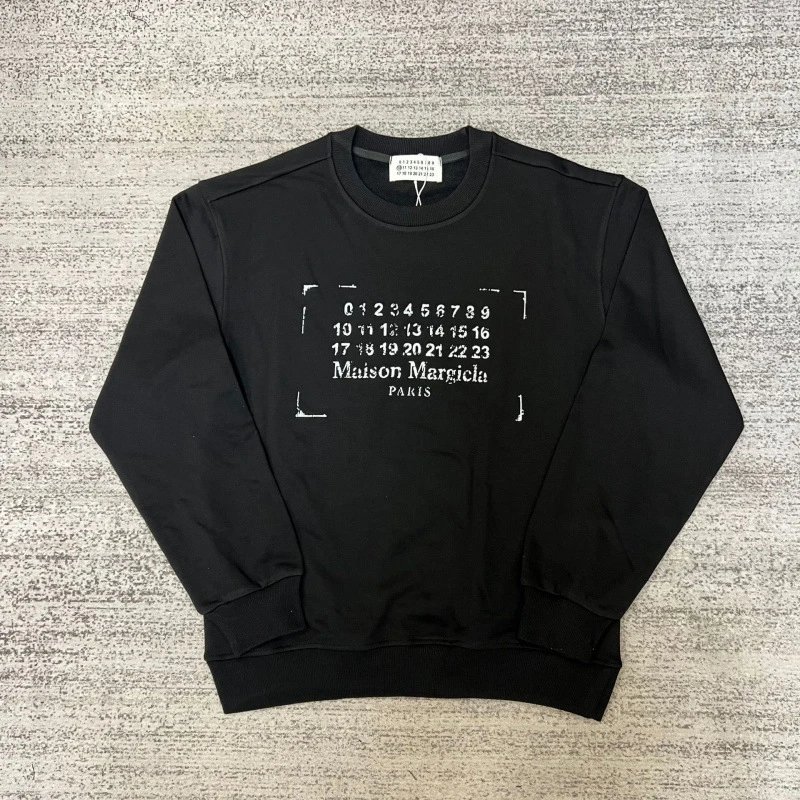 Maison Margiela Hoodies & Sweatshirts MM6 Logo Print Crewneck Sweatshirt — 51