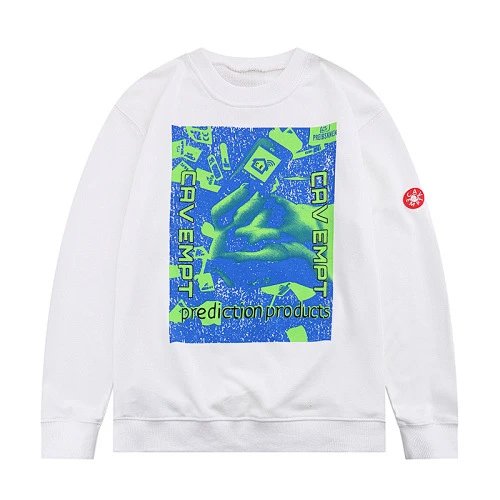 C.E. Hoodies & Sweatshirts Graphic crewneck sweatshirt — 6070 white