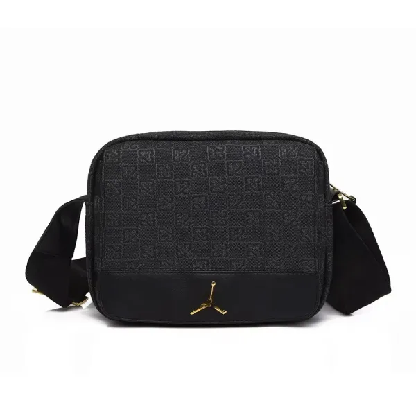 Air Jordan Monogram Crossbody Bag Black - 1