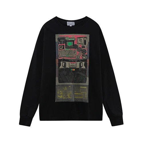 C.E. Hoodies & Sweatshirts Graphic crewneck sweatshirt — 6051 black