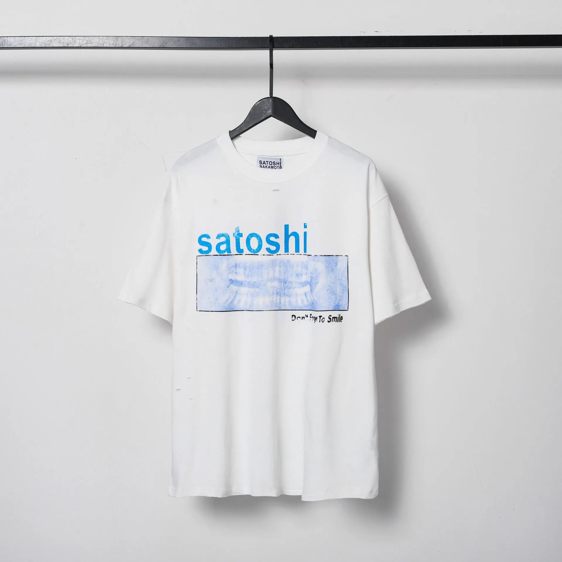 Satoshi Nakamoto T-Shirts Graphic studded T-Shirt — D3476