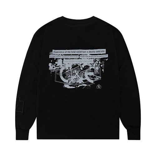 Cav Empt Hoodies & Sweatshirts Graphic crewneck — 6038 black