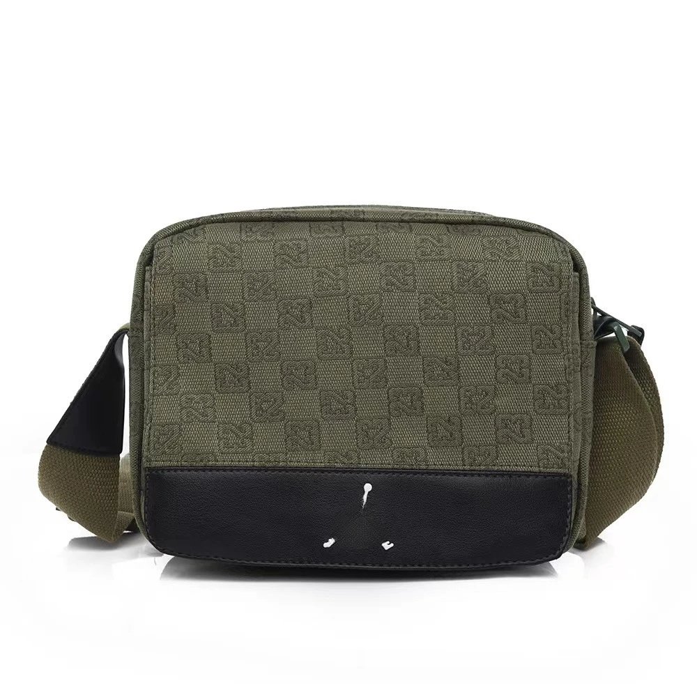 Single shoulder mustard green