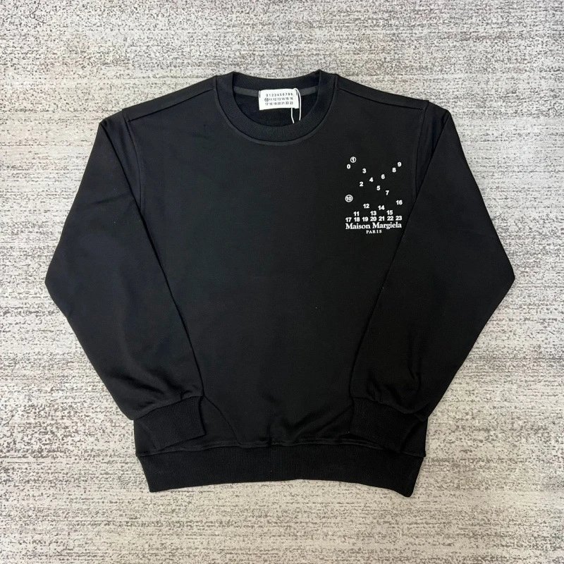 Maison Margiela Hoodies & Sweatshirts MM6 Logo Print Crewneck Sweatshirt — 64