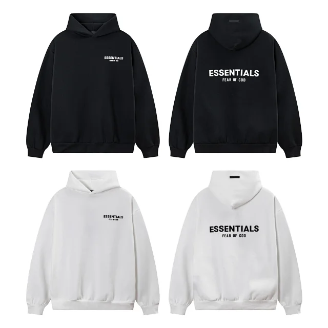 Fear of God Hoodies & Sweatshirts Essentials Logo Hooded Sweatshirt product detail image 3