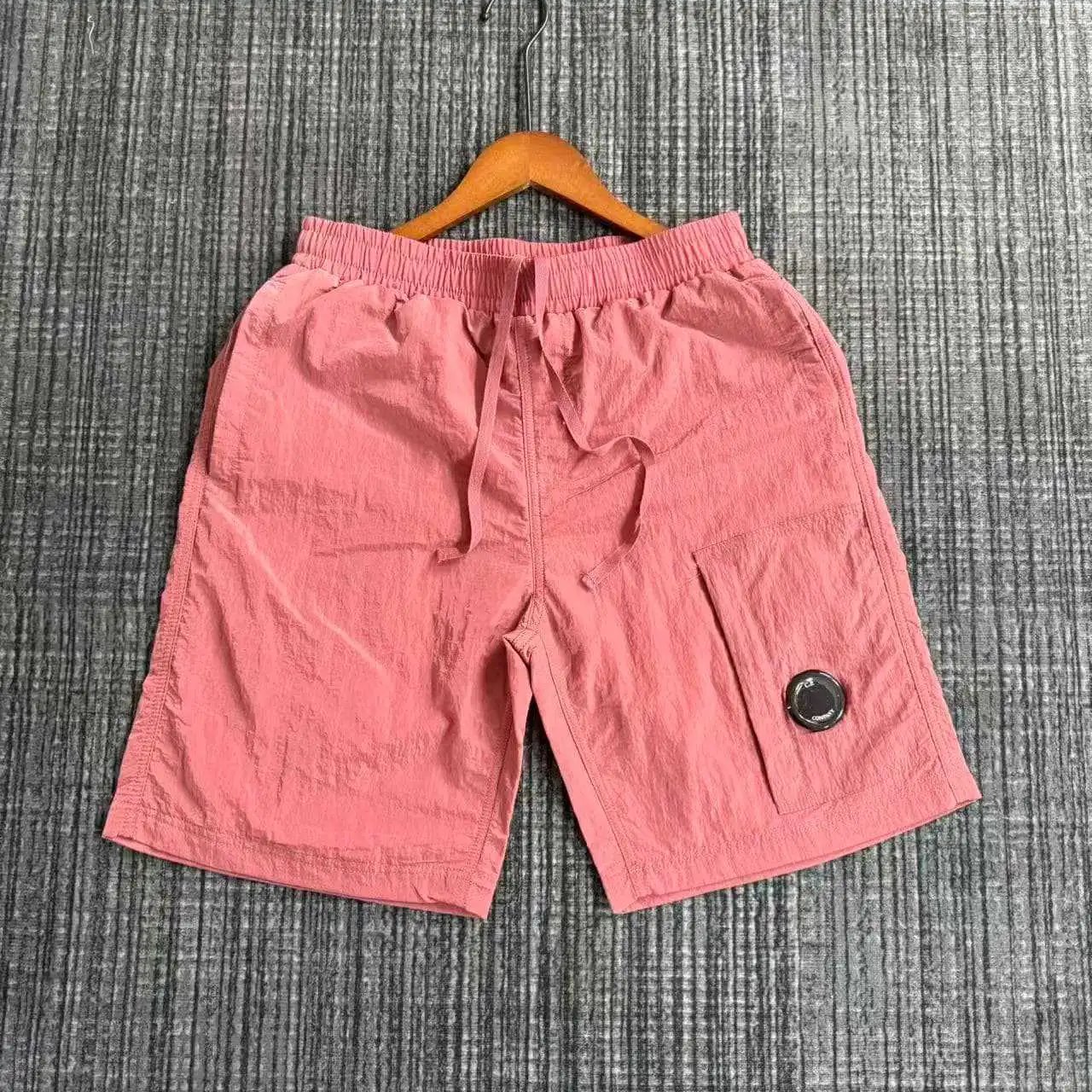 C.P. Company Shorts Drawstring Cargo Lens — 2690 pink shorts