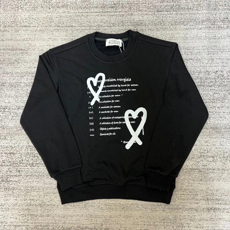 Maison Margiela Hoodies & Sweatshirts MM6 Logo Print Crewneck Sweatshirt — 68