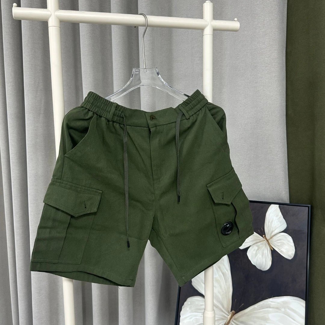 C.P. Company Shorts Drawstring Cargo Lens — 2599 green shorts
