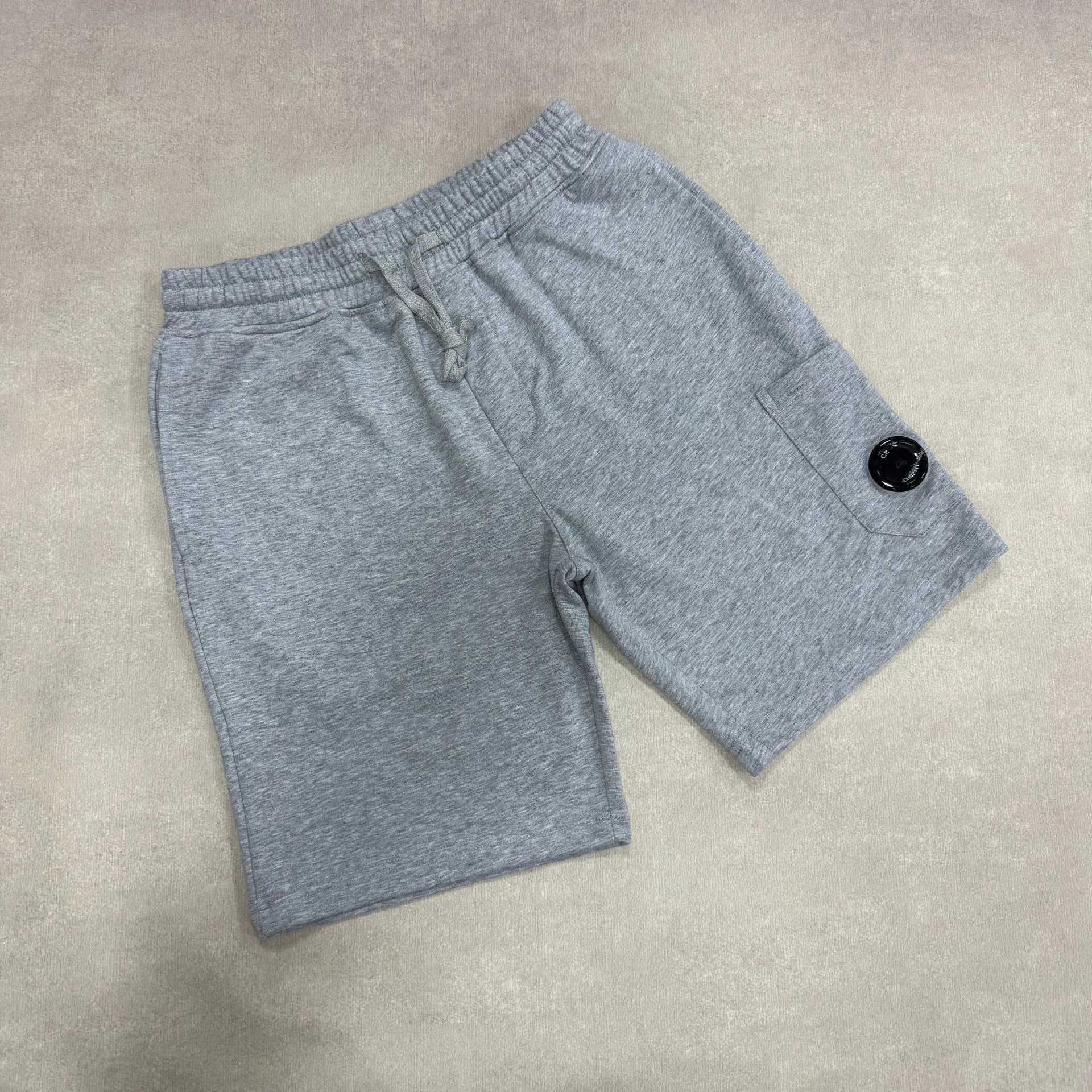 C.P. Company Shorts Drawstring Cargo Lens — 2693 gray shorts