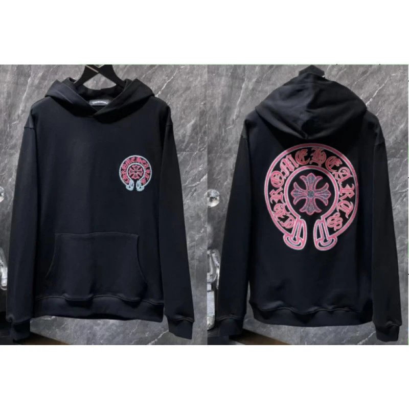 Chrome Hearts Hoodies & Sweatshirts Cross Graphic Pullover Hoodie — 8825 black