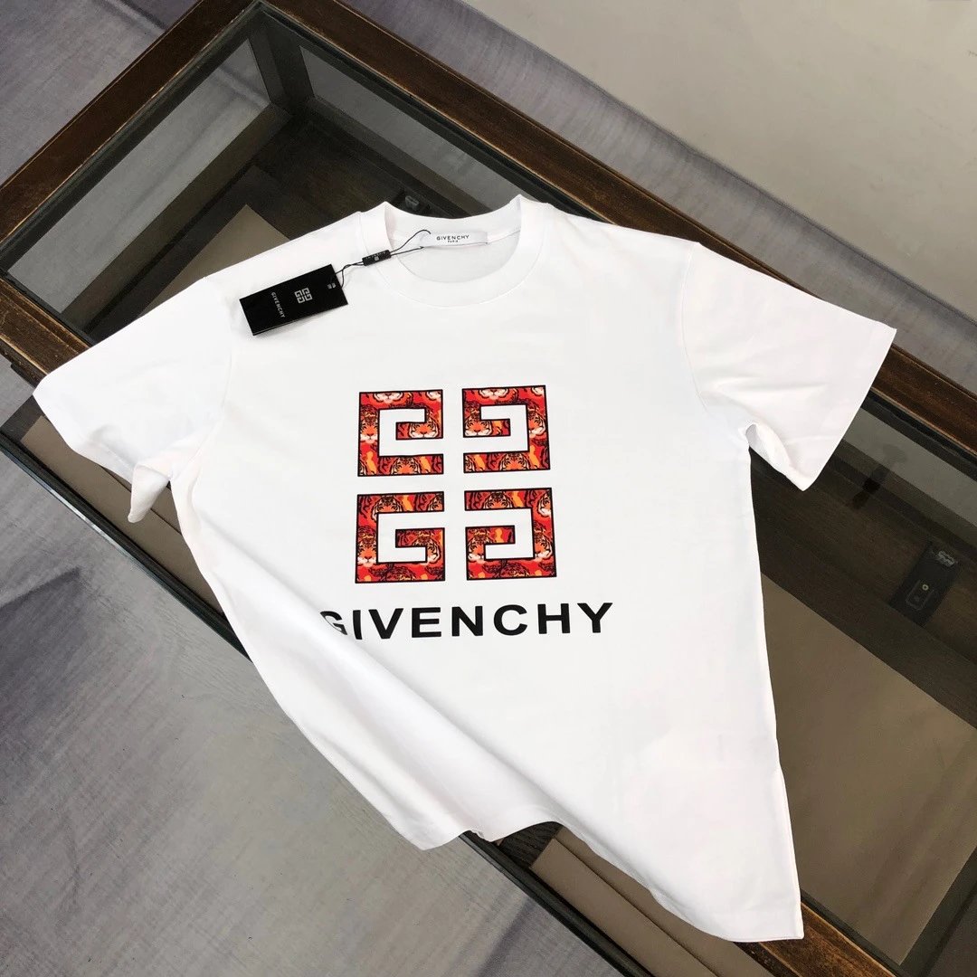 Givenchy T-Shirts Graphic Print — 853 white