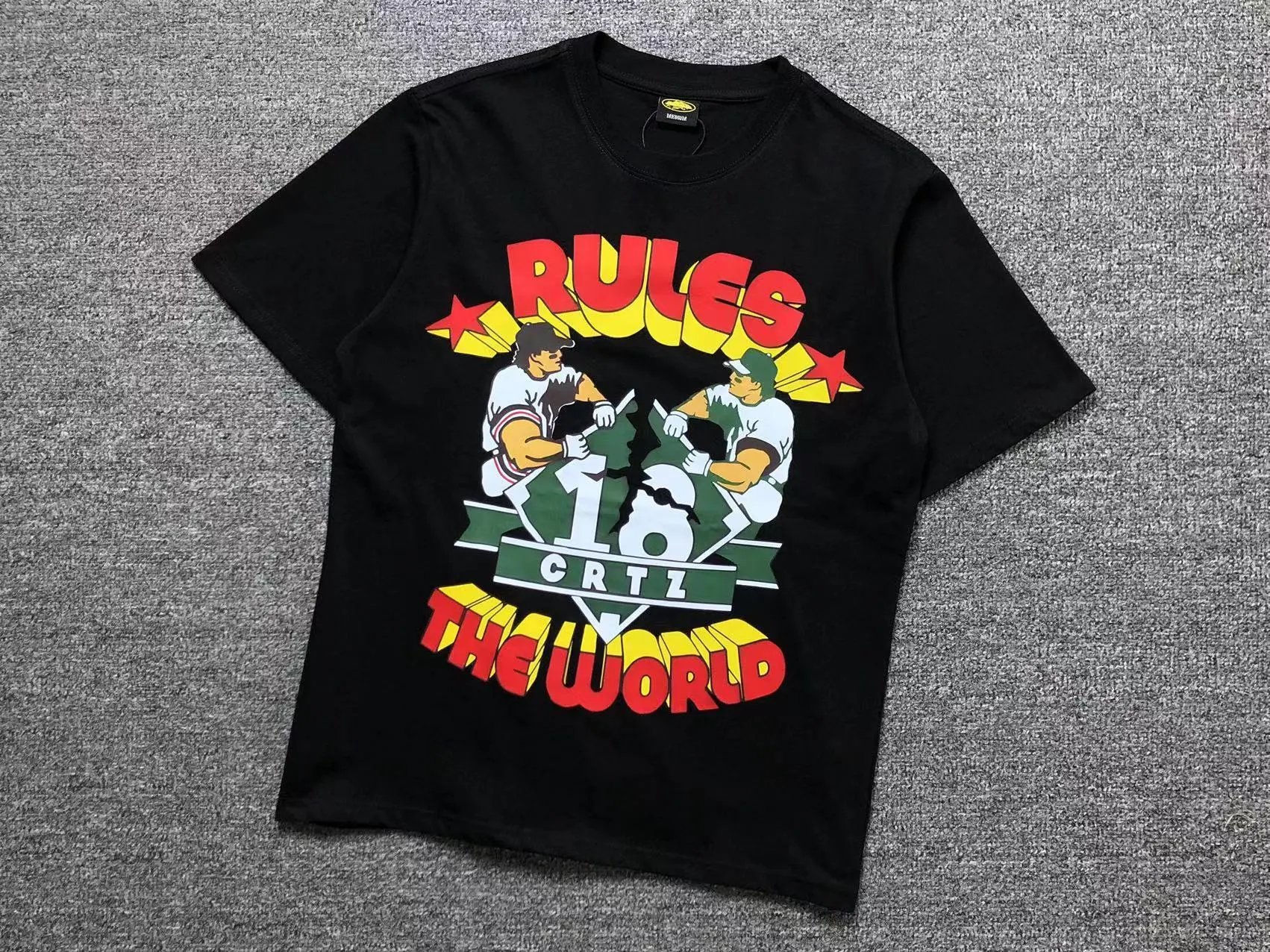 Corteiz T-Shirts Graphic Print — 309 black