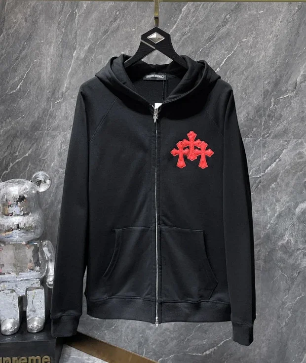 Chrome Hearts Hoodies & Sweatshirts Zip-Up with Cross Graphics product detail image 10