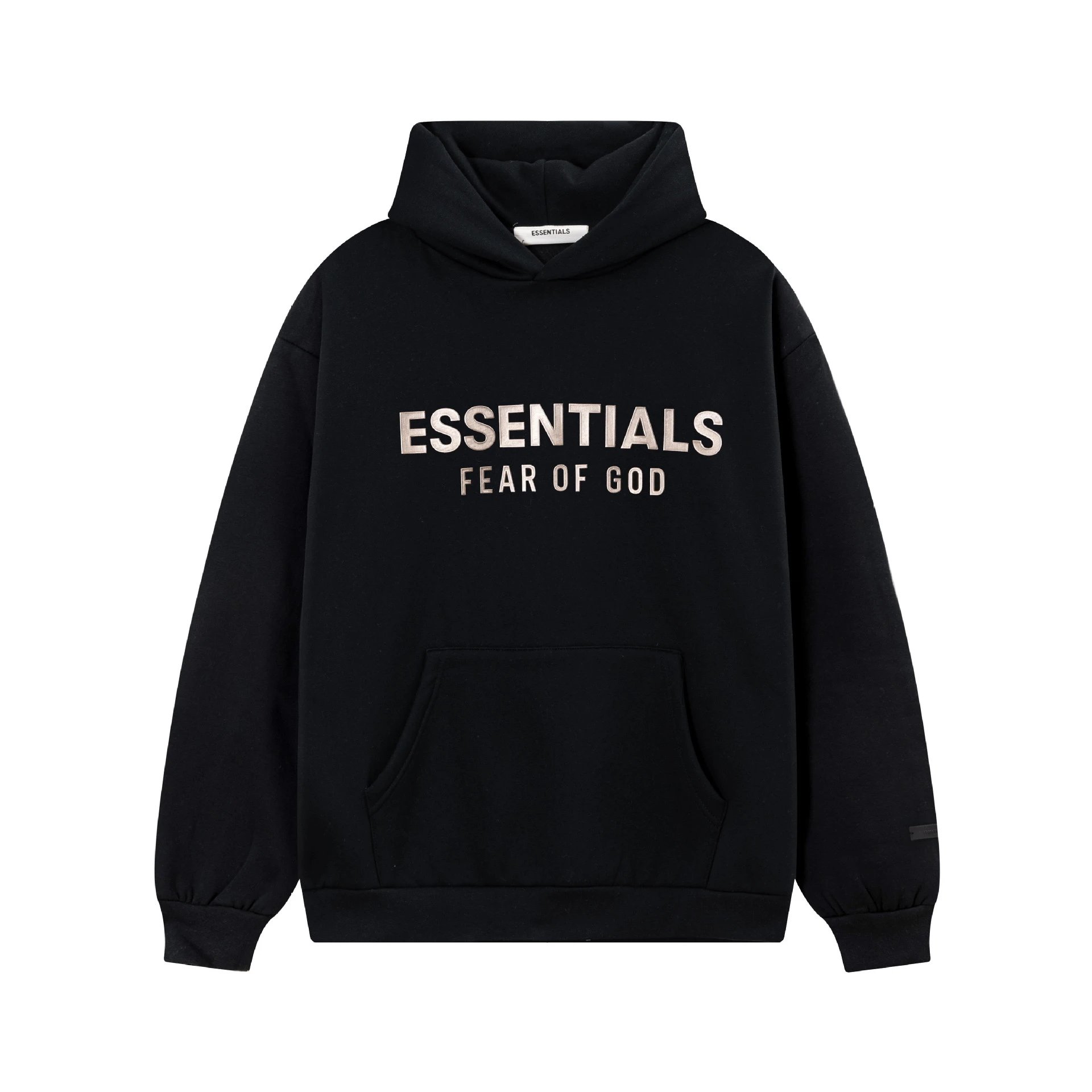 Fear of God Hoodies & Sweatshirts Essentials Logo Hooded Sweatshirt — Black 2272