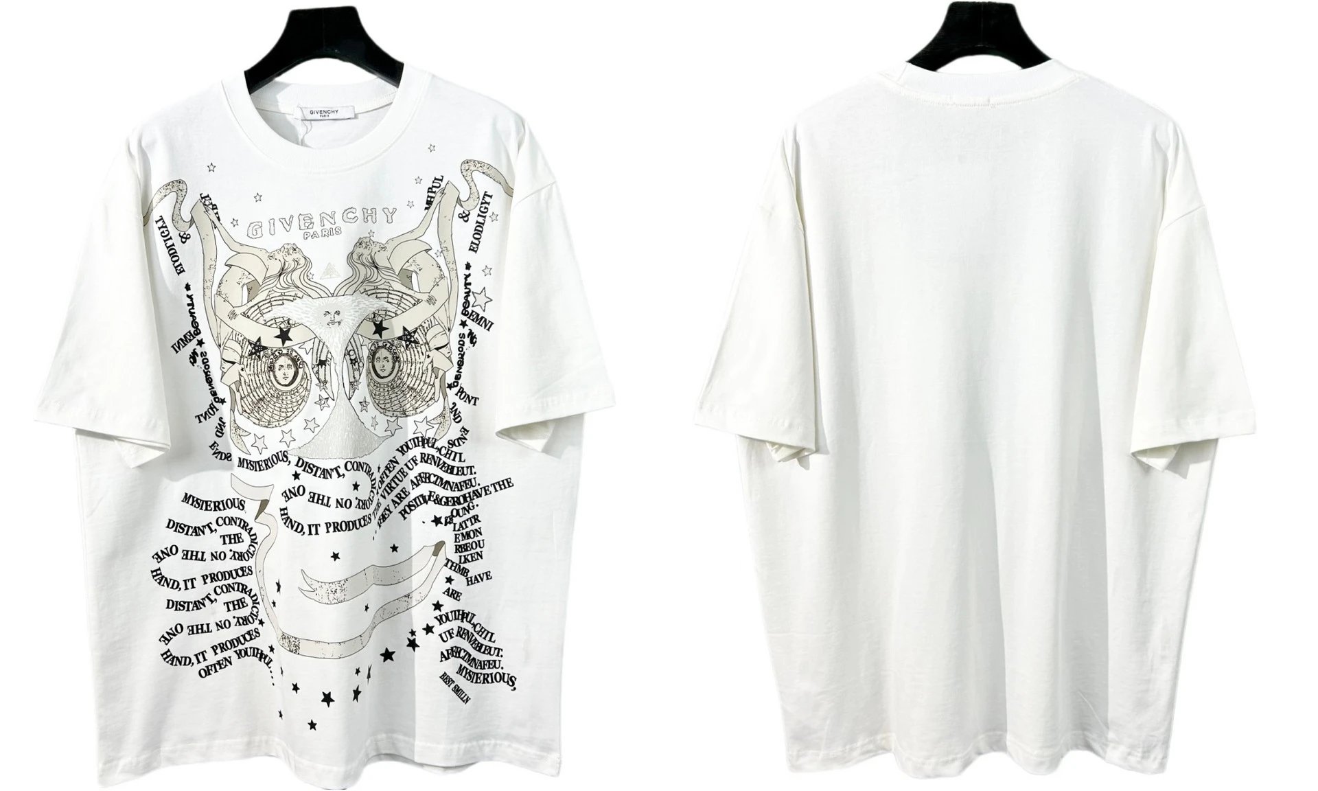 Givenchy T-Shirts Graphic Print — 841 white