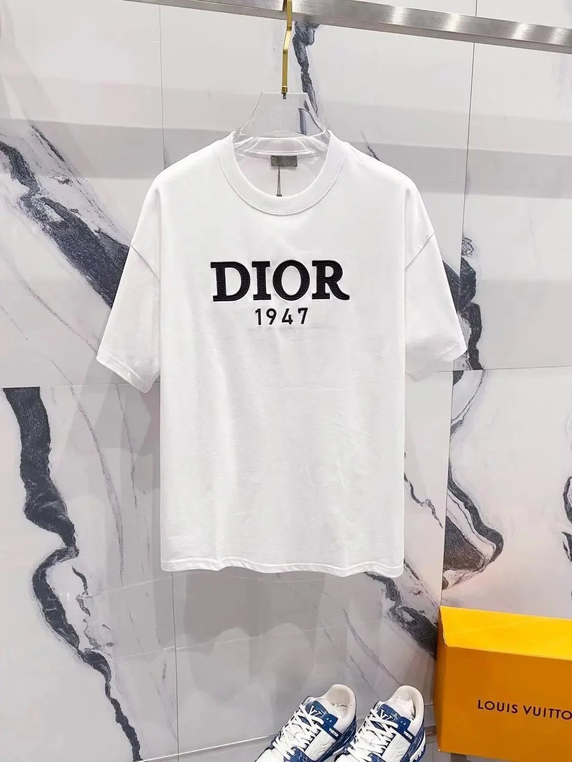 Dior T-Shirts Logo Embroidered image 4