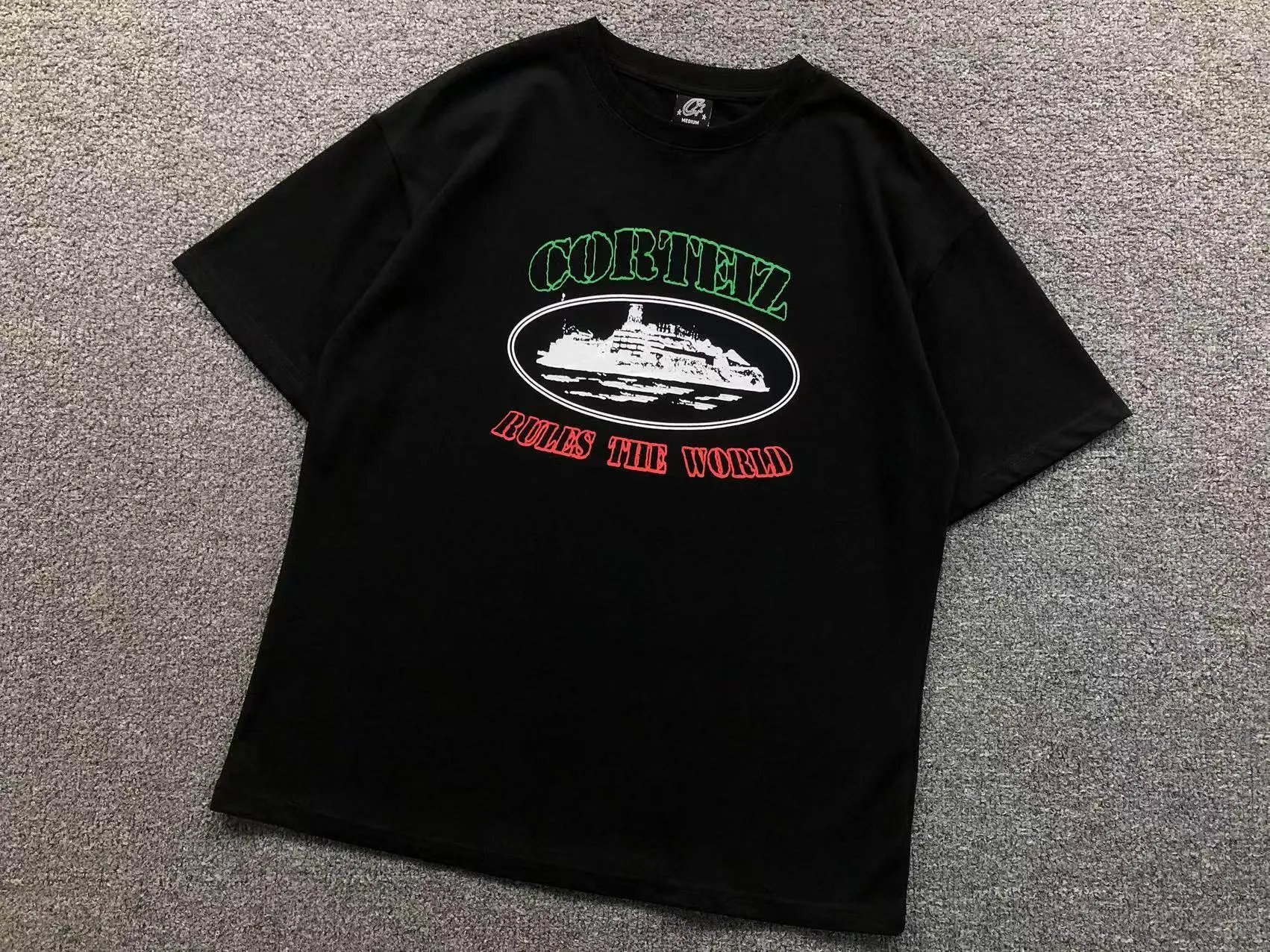 Corteiz T-Shirts Short-Sleeve Graphic Crew-Neck T-Shirt — 17