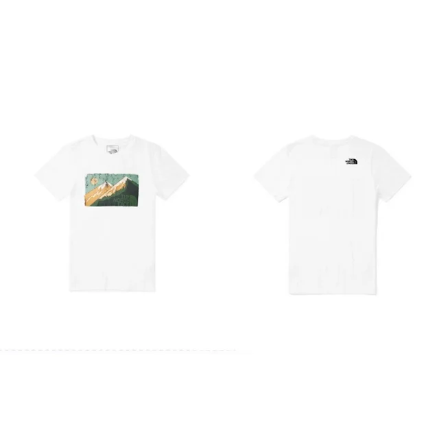 The North Face T-Shirts BM7S-0 graphic short-sleeve T-shirt product detail image 26