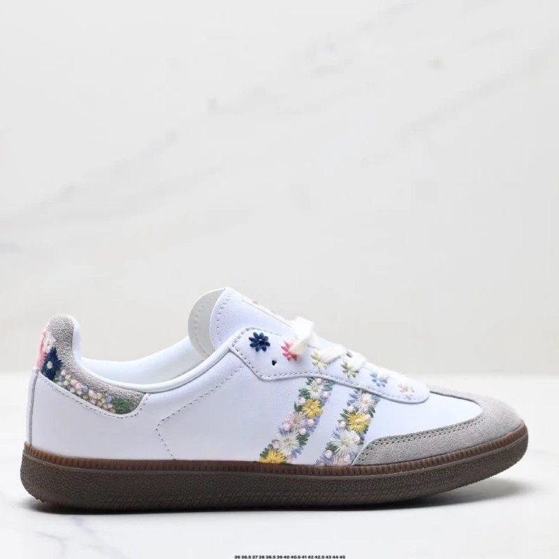 Unbranded Sneakers Low-top three-stripe — white and gray color