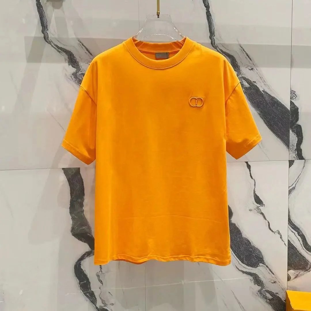 Dior T-Shirts Logo Embroidered — 30