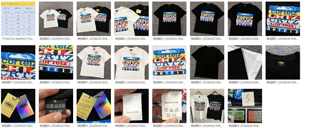 Corteiz T-Shirts Short-Sleeve Graphic Crew-Neck T-Shirt product detail image 12