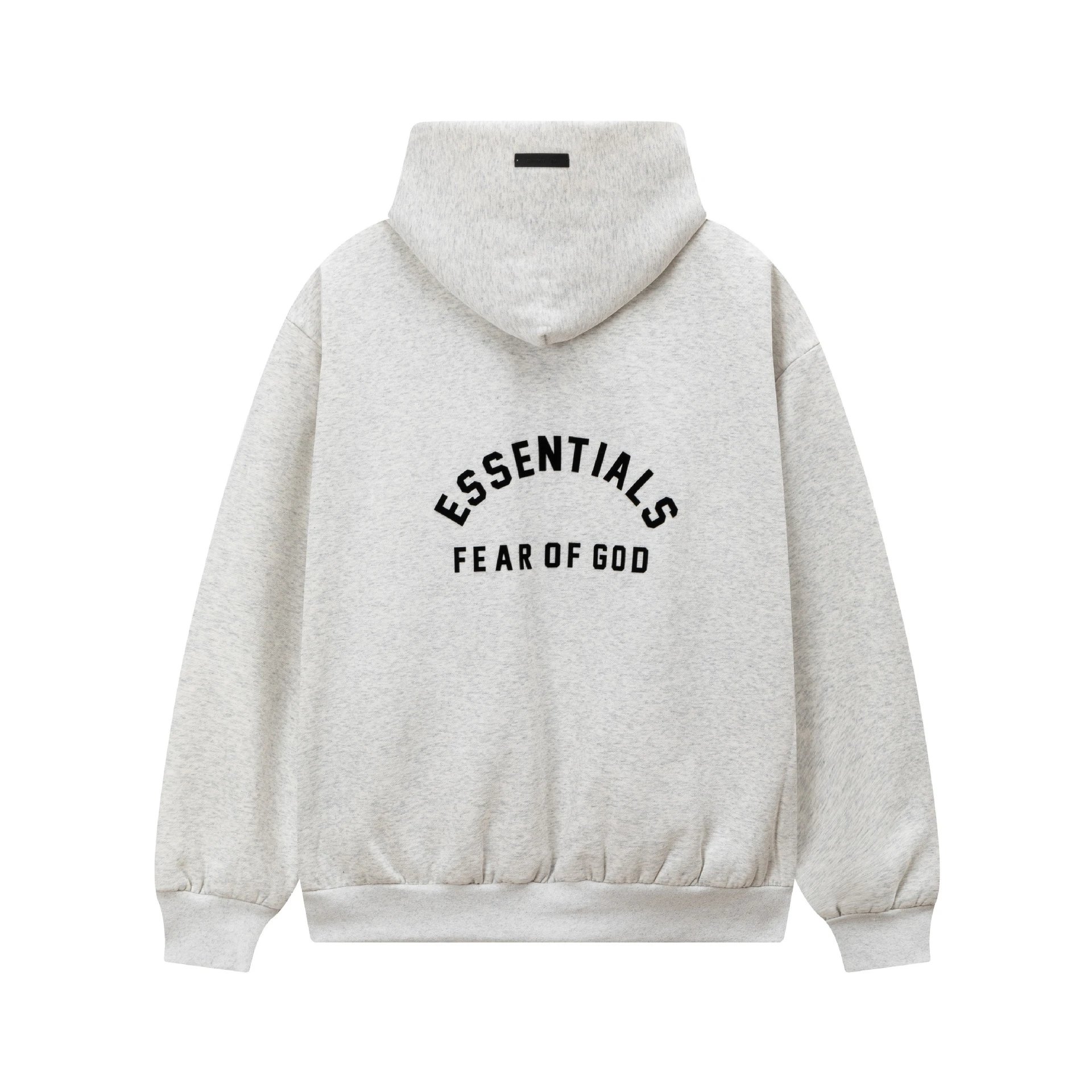 Fear of God Hoodies & Sweatshirts Essentials Logo Hooded Sweatshirt — gray 2284