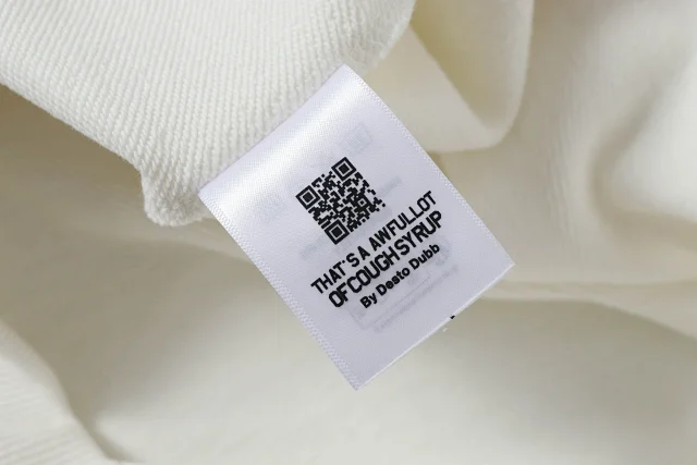 Deno Studio Hoodies & Sweatshirts That's a Awful Lot of Cough Syrup Graphic Pullover Hoodie product detail image 25