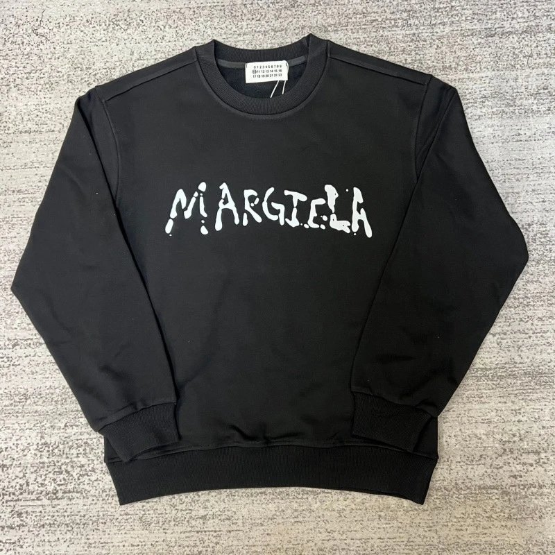 Maison Margiela Hoodies & Sweatshirts MM6 Logo Print Crewneck Sweatshirt — 47
