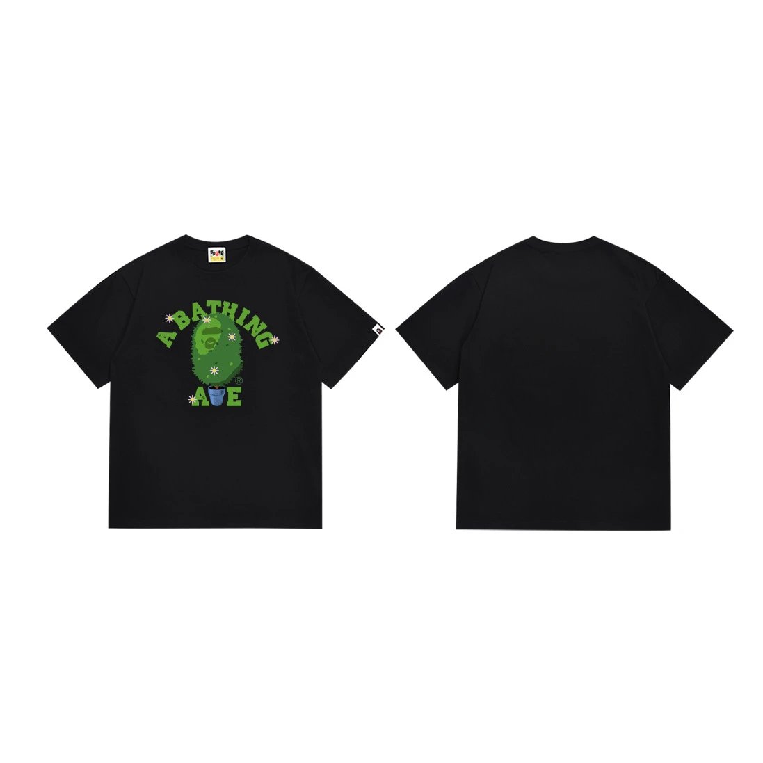 BAPE T-Shirts Short-Sleeve Graphic Print — 183 black