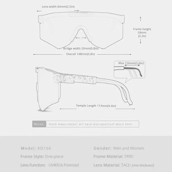 Design Viper C27 American Flag Blue Mirror Sunglasses Eyewear - 31
