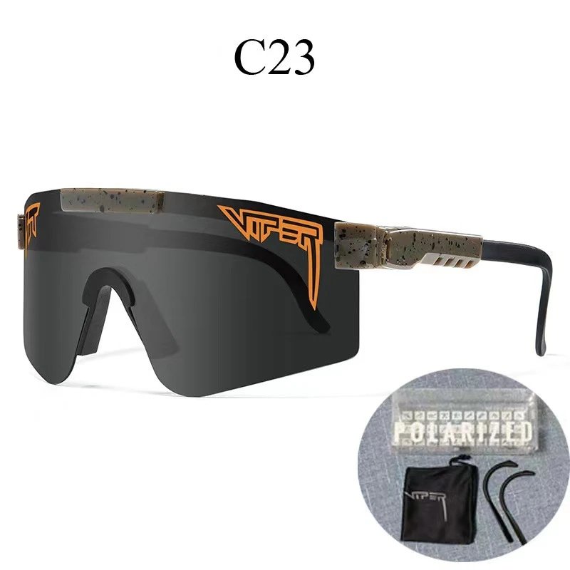 Unbranded Eyewear KD166 Polarized Shield Sunglasses — C23