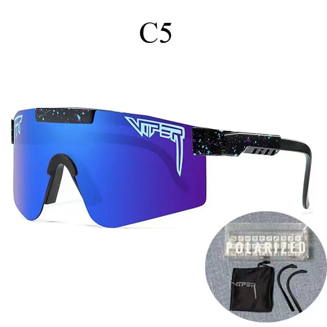 Unbranded Eyewear KD166 Polarized Shield Sunglasses product detail image 4