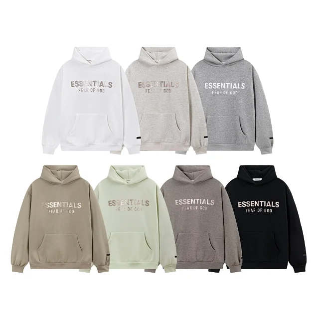 Fear of God Hoodies & Sweatshirts Essentials Logo Hooded Sweatshirt product detail image 13