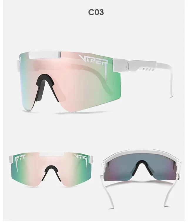 Unbranded Eyewear KD166 Polarized Shield Sunglasses product detail image 28