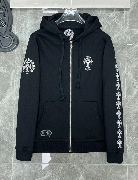 Chrome Hearts Hoodies & Sweatshirts Zip-Up with Cross Graphics product detail image 13