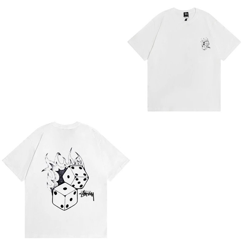 Stussy T-Shirts TS3K-1 — 935 white