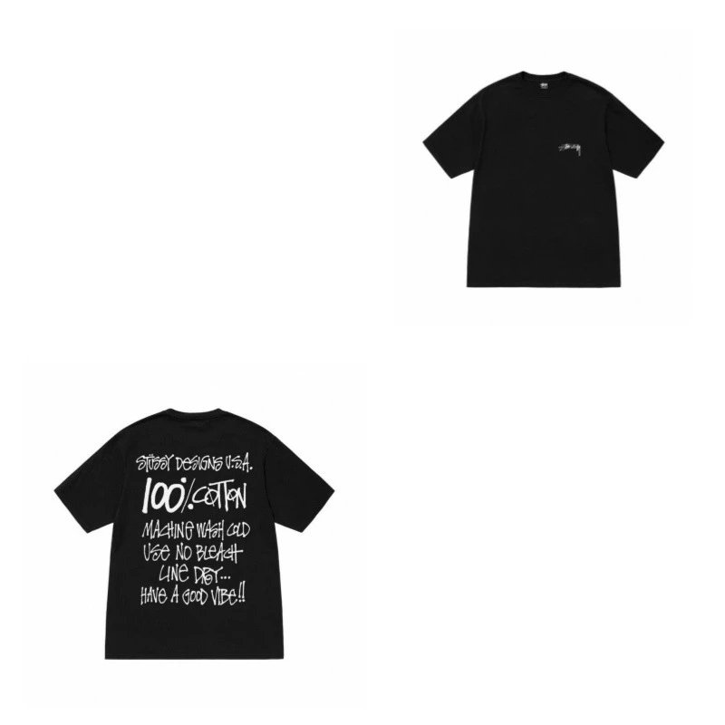 Stussy T-Shirts TS3K-1 — 938 black