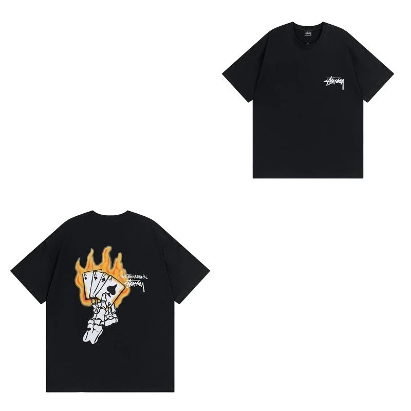 Stüssy T-Shirts TS3K-1 Dice Graphic — 948 black