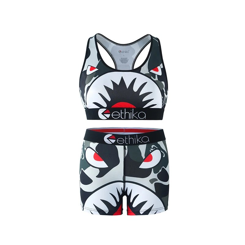 Ethika Matching Sets Girls' sports bra and shorts set — 2011