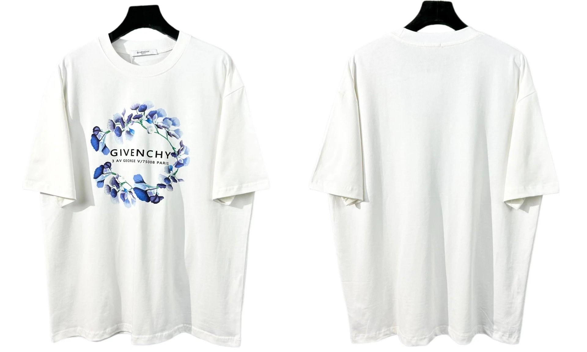 Givenchy T-Shirts Graphic Print — 839 white