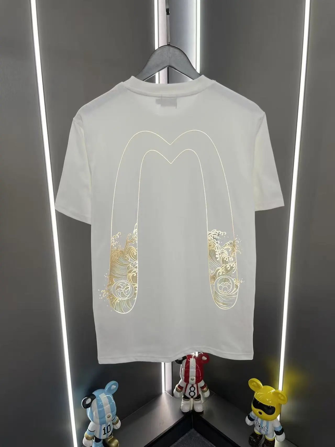 Evisu T-Shirts EUT-1 Graphic Print — White 03