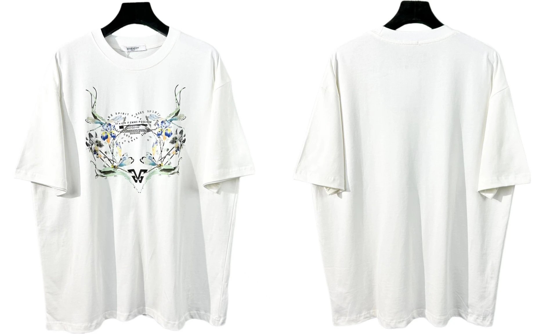 Givenchy T-Shirts Graphic Print — 852 white