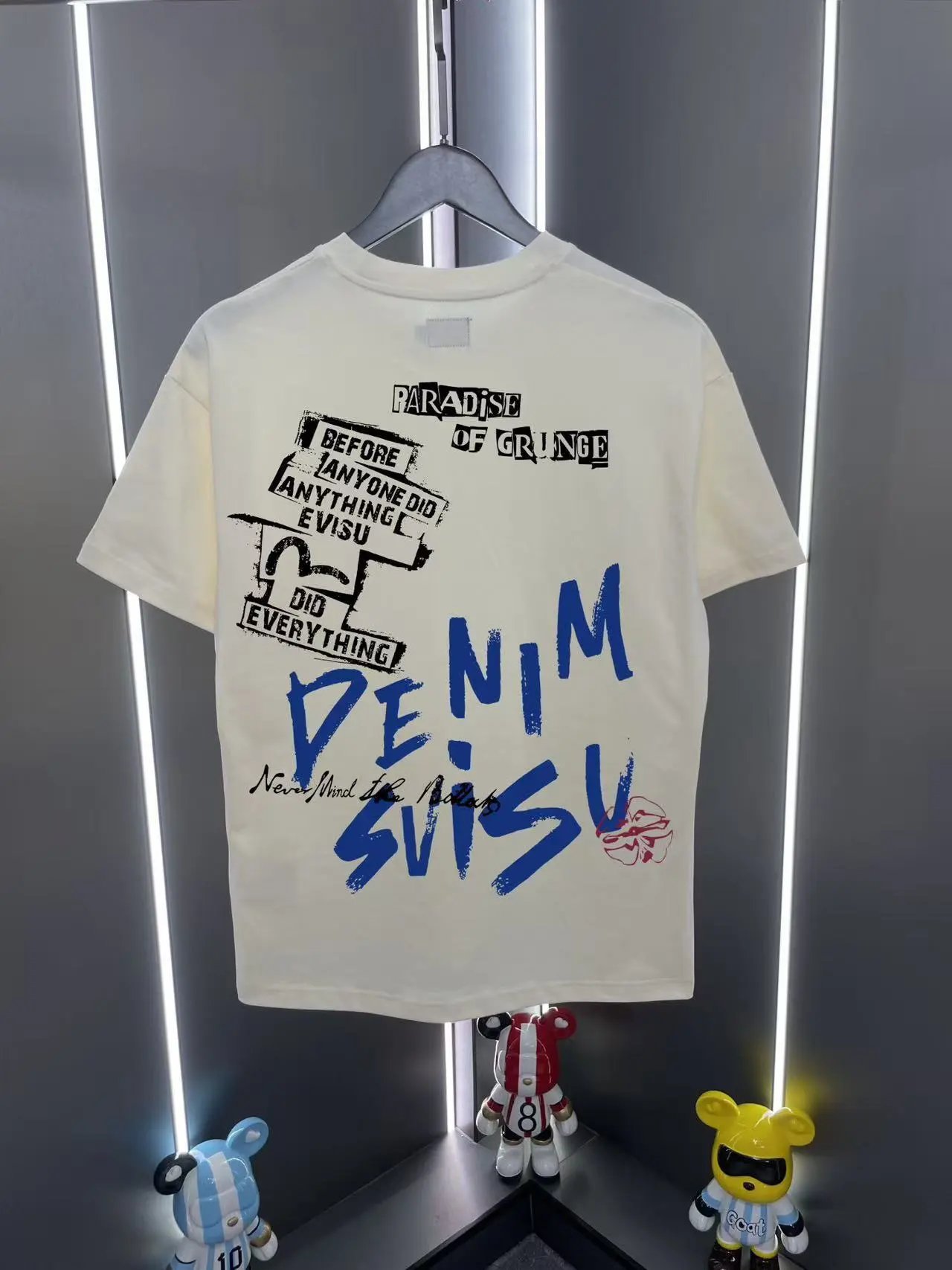 Evisu T-Shirts Graphic-print crew-neck — 13 Apricot color