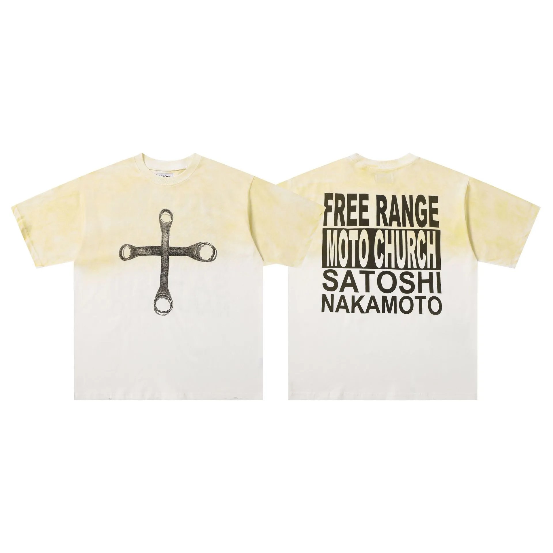 Satoshi Nakamoto T-Shirts Graphic studded T-Shirt — D3471