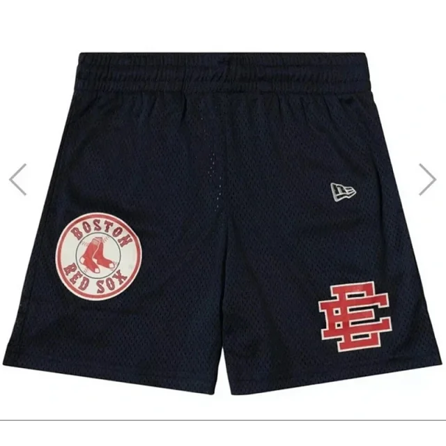 Eric Emanuel Shorts Mesh basketball with team graphic patches product detail image 8