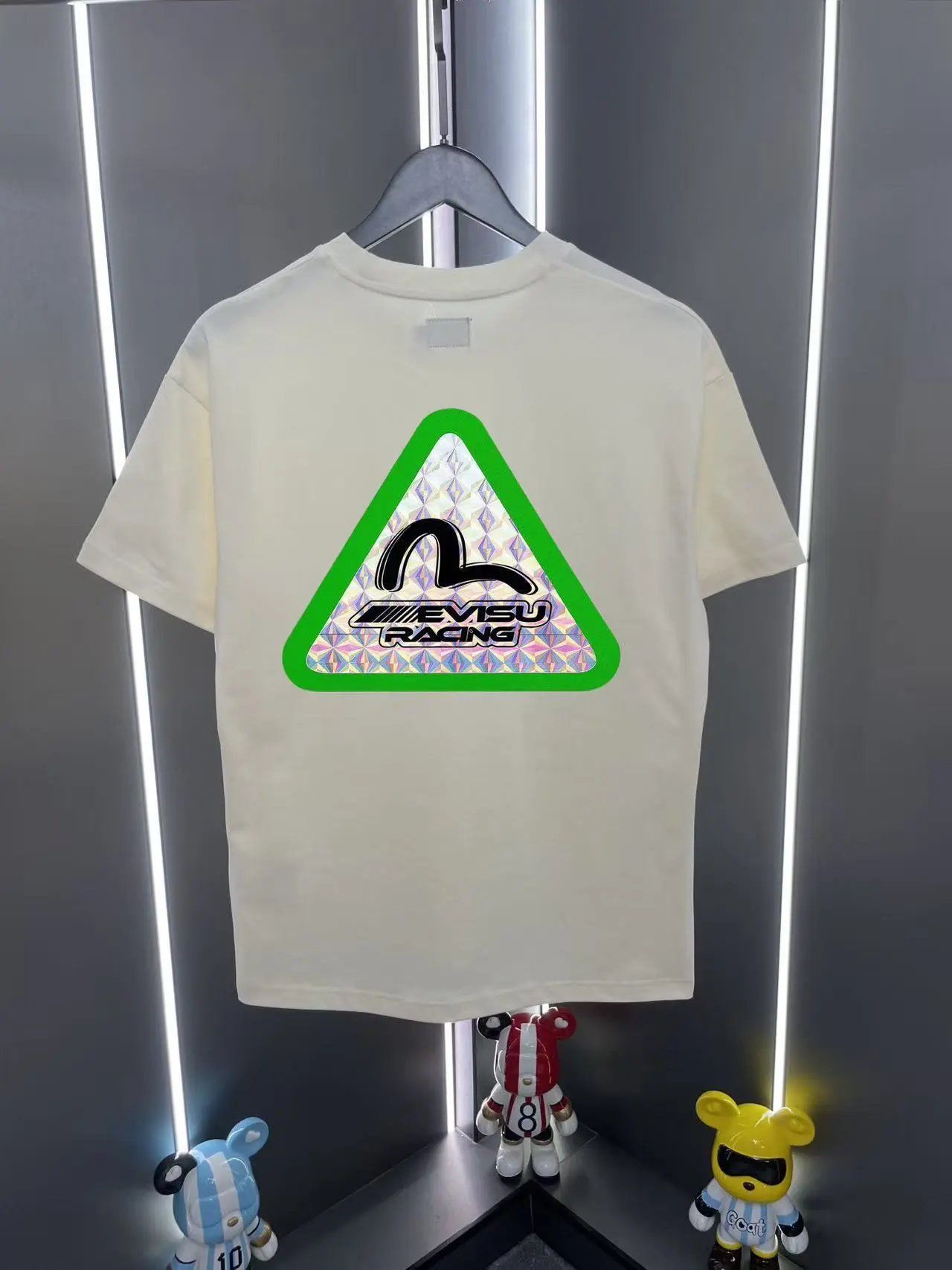 Evisu T-Shirts Graphic-print crew-neck — 19 Apricot color