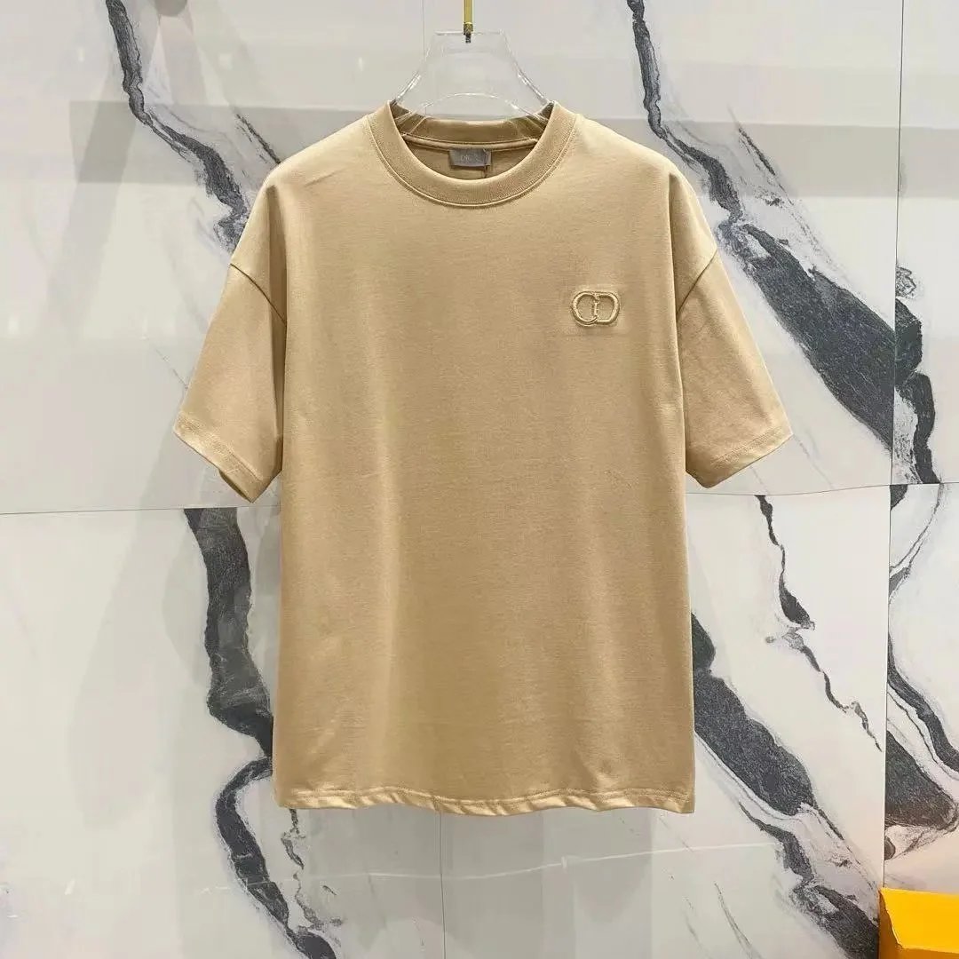 Dior T-Shirts Logo Embroidered — 29
