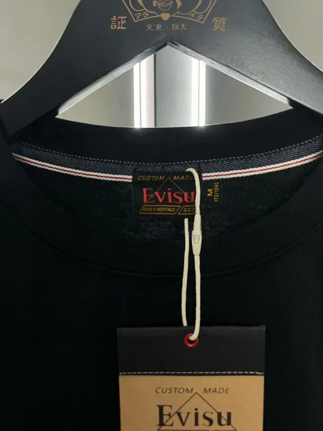 Evisu T-Shirts Graphic-print crew-neck product detail image 4