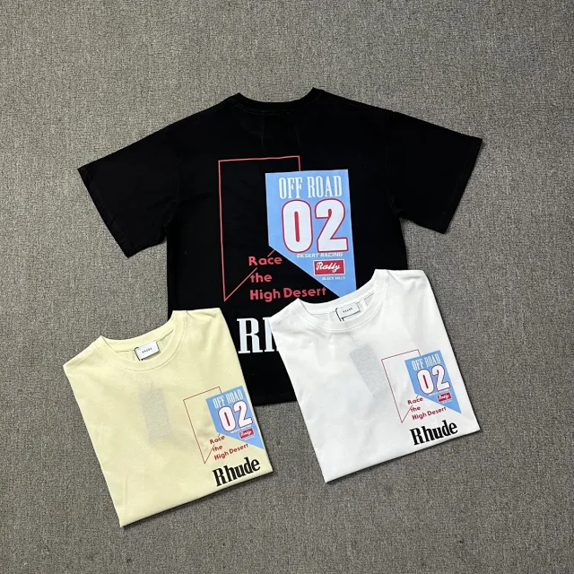 Rhude T-Shirts Tiger Graphic product detail image 11